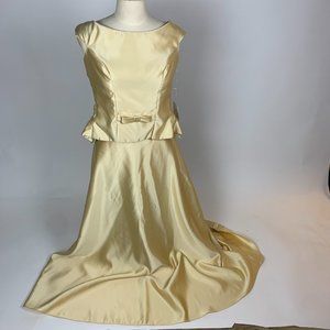 SEND ME YOUR BEST OFFER-Vintage 50s Alfred Angelo NWT Sleeveless Dress Separates